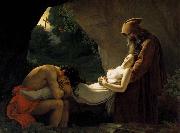 Girodet-Trioson, Anne-Louis The Entombment of Atala china oil painting artist